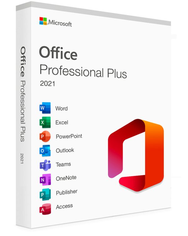 Microsoft Office Professional Plus 2021 Digital Key
